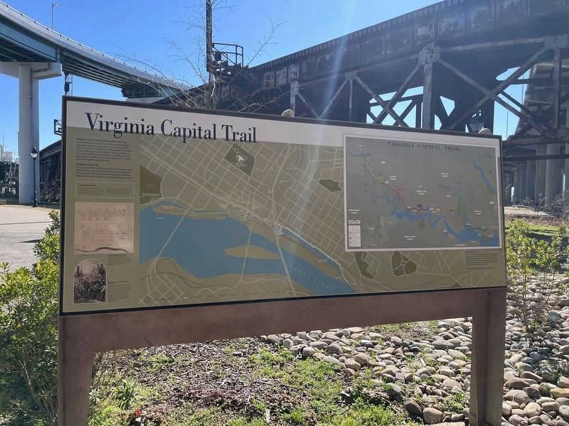 Virginia Capital Trail Marker image. Click for full size.