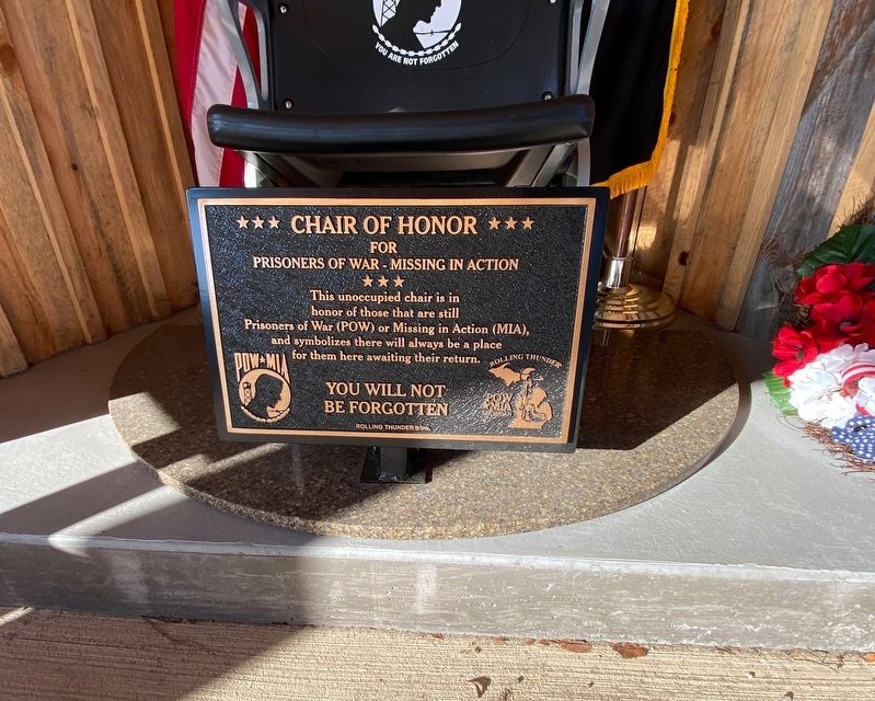 Belding POW/MIA Memorial Marker image. Click for full size.