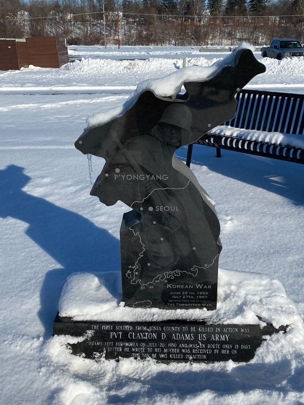 Belding Korean War Memorial image. Click for full size.