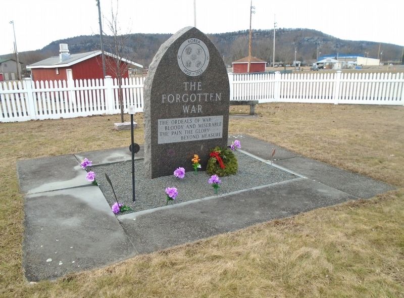 The Forgotten War Memorial. Click for full size. The Forgotten War Memorial image. Click for full size.