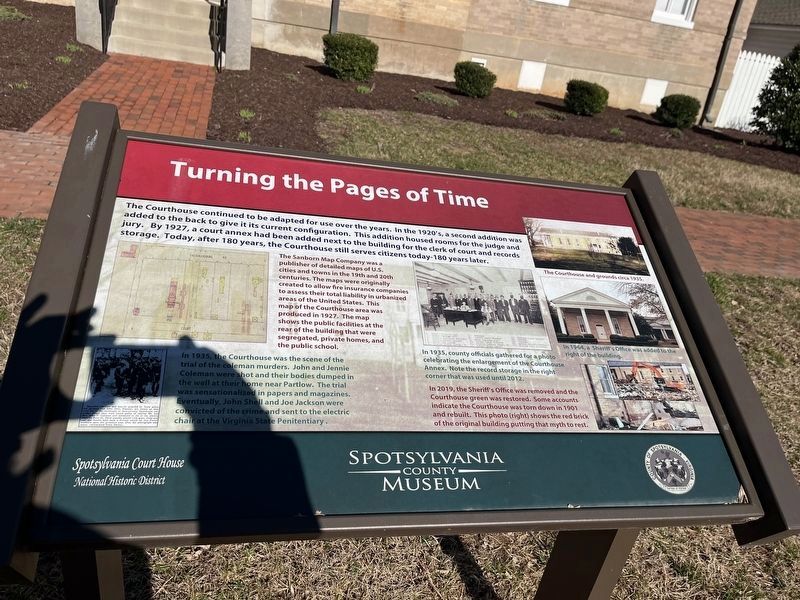 Turning the Pages of Time Marker image. Click for full size.