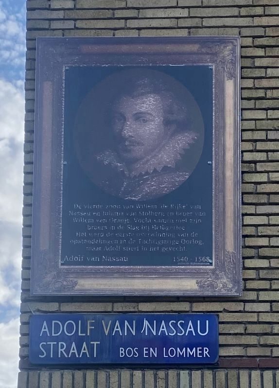 Adolf van Nassau Marker. Click for full size. Adolf van Nassau Marker image. Click for full size.