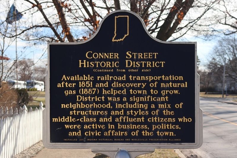 Conner Street Historic District Marker image. Click for full size.