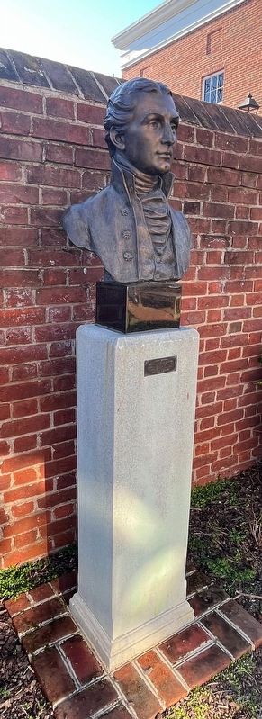 Bust of James Monroe image. Click for full size.