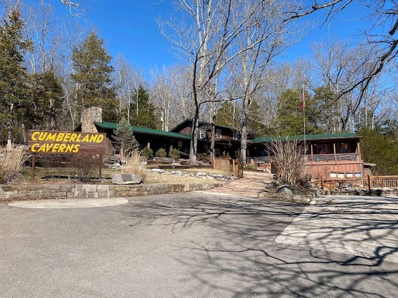 Cumberland Caverns Marker. Click for full size. Cumberland Caverns Marker image. Click for full size.