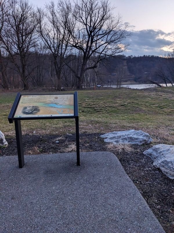Vinegar's Ferry Marker image. Click for full size.