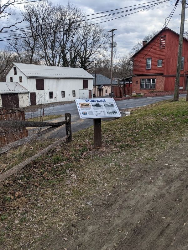 Millway Village Marker image. Click for full size.