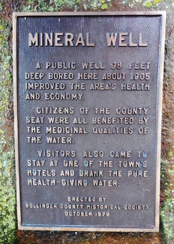 Mineral Well Marker image. Click for full size.