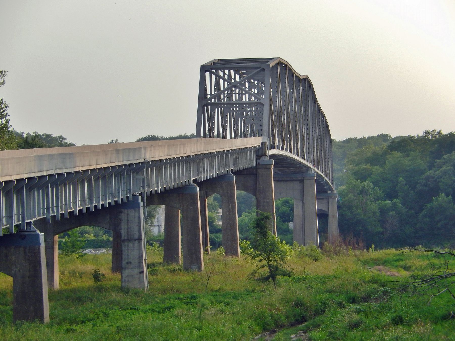 Brownville Bridge & Missouri River. Click for full size. Brownville Bridge & Missouri River image. Click for full size.