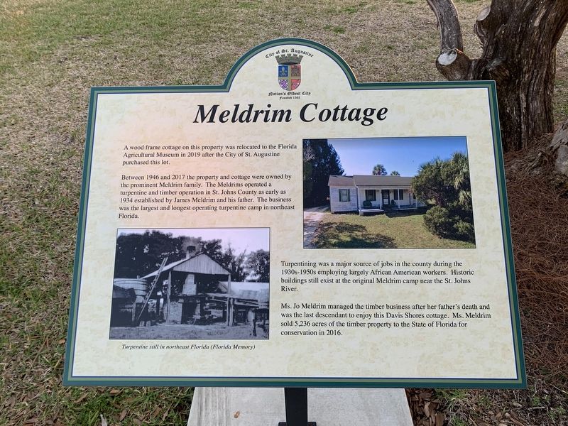 Meldrim Cottage Marker image. Click for full size.