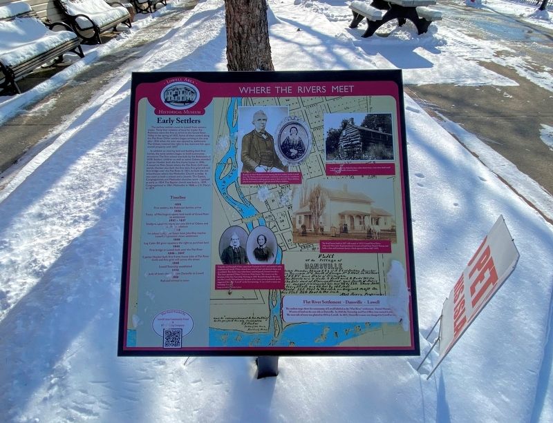 Early Settlers Marker image. Click for full size.