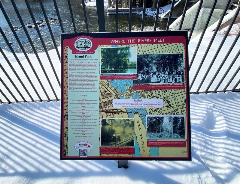 Island Park Marker image. Click for full size.