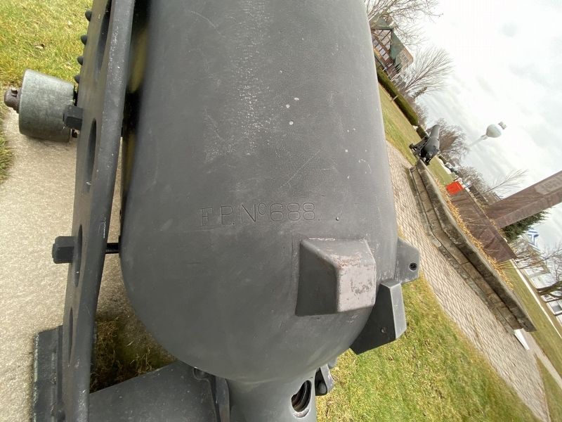Mackinaw's Civil War Dahlgren Cannons. Click for full size. Mackinaw's Civil War Dahlgren Cannons image. Click for full size.