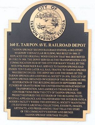 Railroad Depot Marker image. Click for full size.