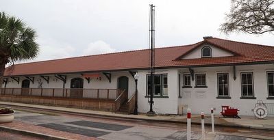 Railroad Depot Marker image. Click for full size.