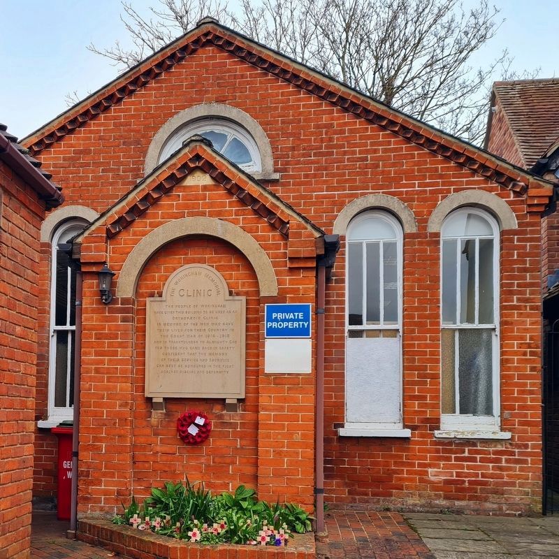 The Wokingham Memorial Clinic Marker. Click for full size. The Wokingham Memorial Clinic Marker image. Click for full size.