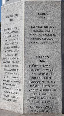 Pasco County Veterans Memorial image. Click for full size.