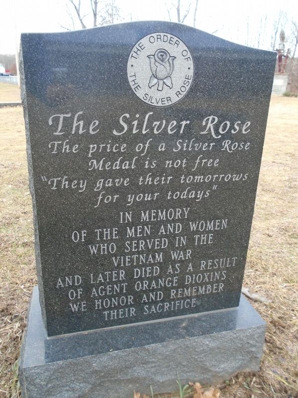 The Silver Rose Memorial. Click for full size. The Silver Rose Memorial image. Click for full size.