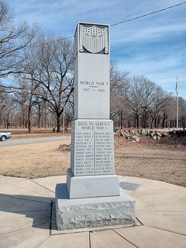 War Memorial Marker. Click for full size. War Memorial Marker image. Click for full size.