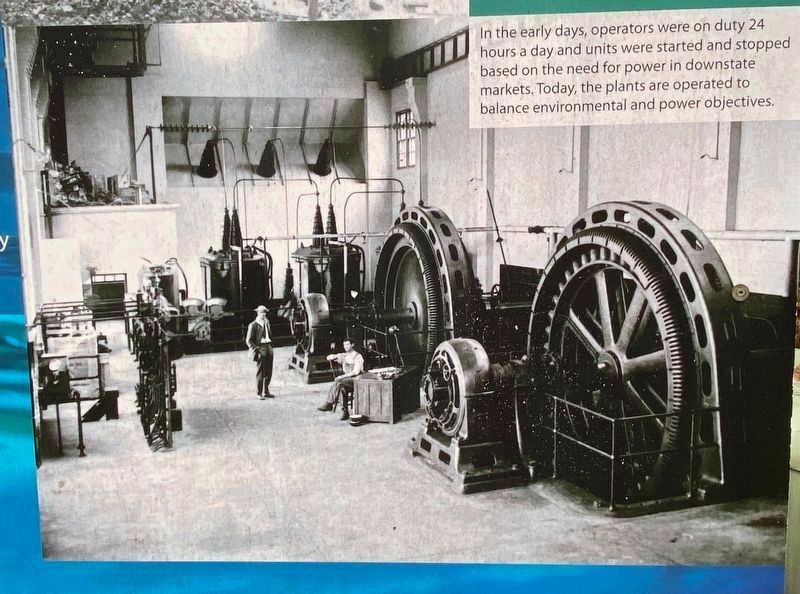 Cooke Hydroelectric Plant Turbine Generators image. Click for full size.