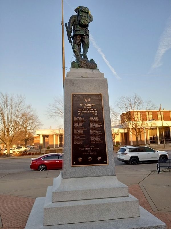 War Memorial. Click for full size. War Memorial image. Click for full size.