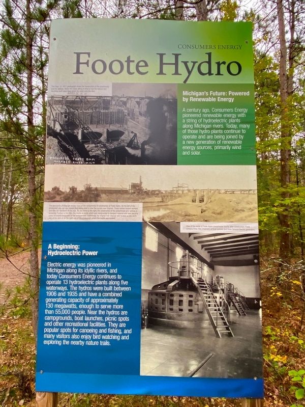 Foote Hydro Marker image. Click for full size.