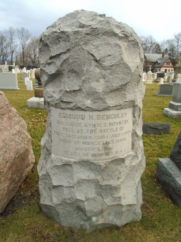 Edmund N. Benchley Monument. Click for full size. Edmund N. Benchley Monument image. Click for full size.