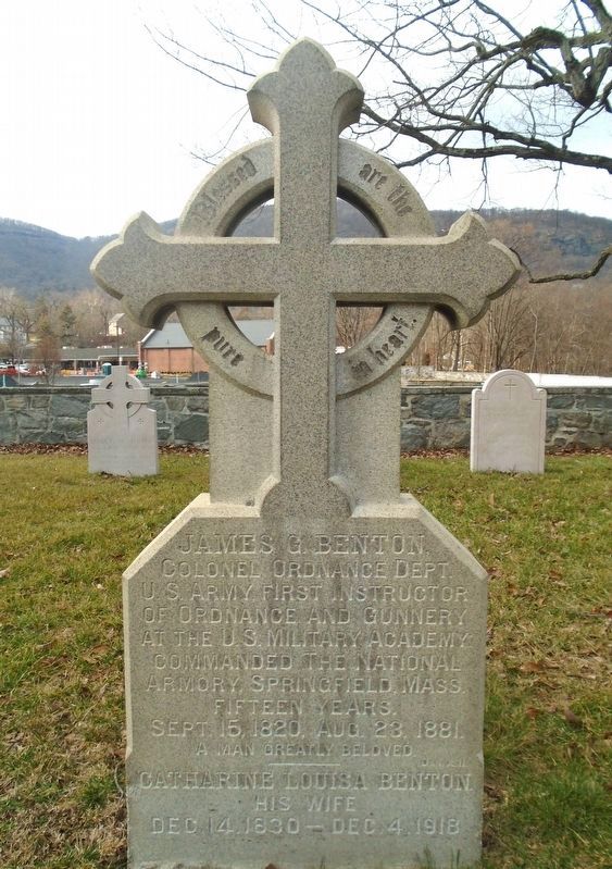 James G. Benton Monument. Click for full size. James G. Benton Monument image. Click for full size.