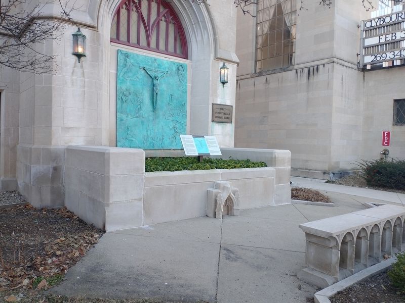 Kirk Newman Sculpture Marker, Side Two. Click for full size. Kirk Newman Sculpture Marker, Side Two image. Click for full size.