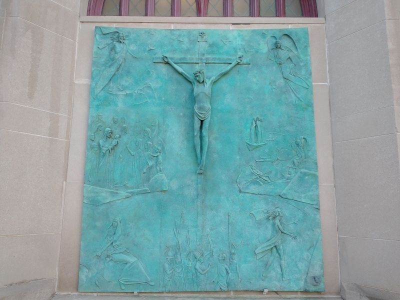 Kirk Newman Sculpture Marker. Click for full size. Kirk Newman Sculpture Marker image. Click for full size.