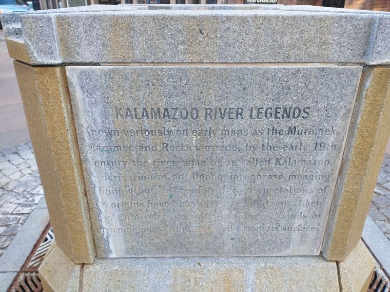 Kalamazoo River Marker image. Click for full size.