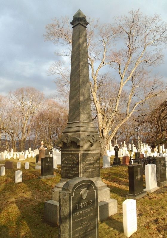 Captain Raphael C. Smead Obelisk. Click for full size. Captain Raphael C. Smead Obelisk image. Click for full size.