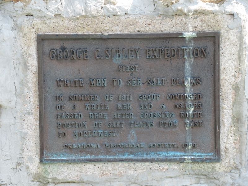 George C. Sibley Expedition Marker. Click for full size. George C. Sibley Expedition Marker image. Click for full size.