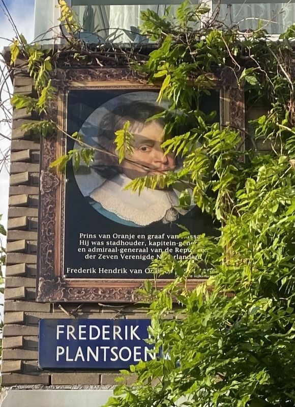 Frederik Hendrik van Oranje Marker image. Click for full size.