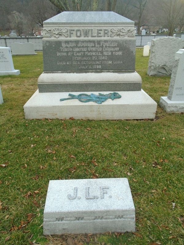Major Joshua L. Fowler Monument image. Click for full size.