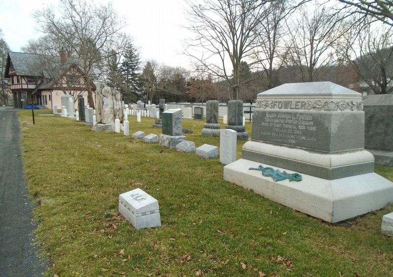 Major Joshua L. Fowler Monument. Click for full size. Major Joshua L. Fowler Monument image. Click for full size.