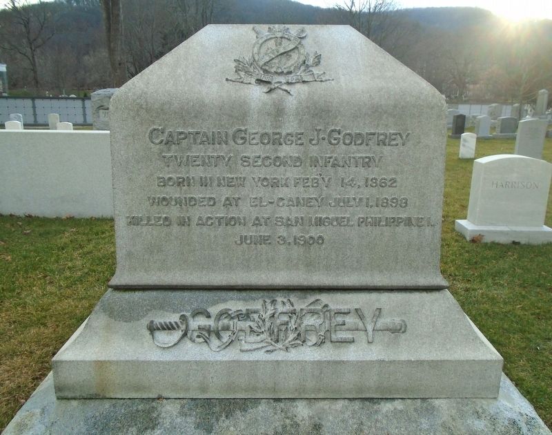 Captain George J. Godfrey Monument image. Click for full size.