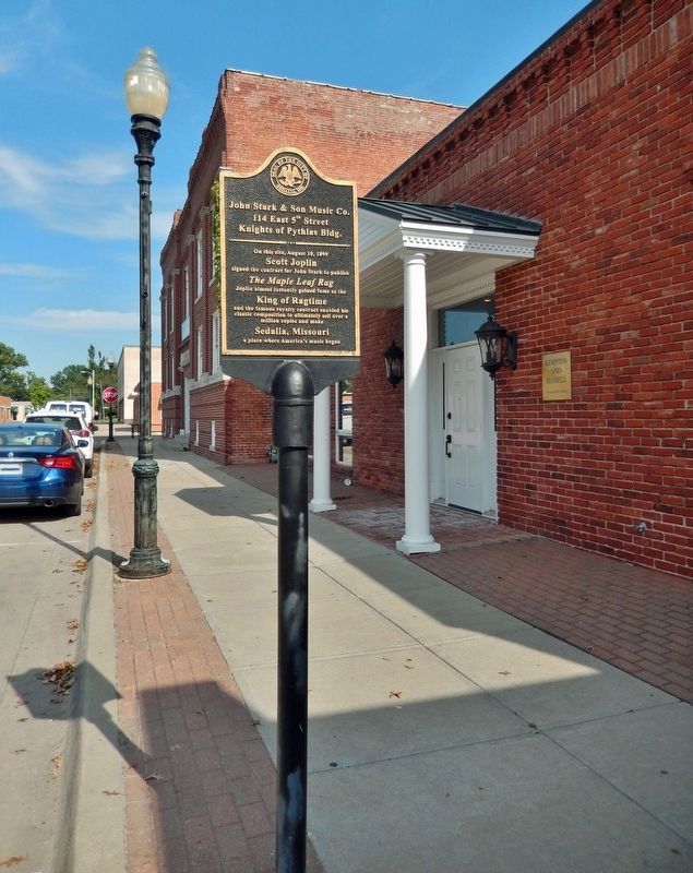 John Stark & Son Music Co. Marker image. Click for full size.