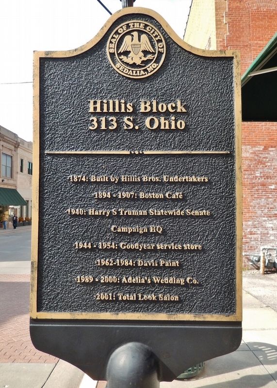 Hillis Block Marker. Click for full size. Hillis Block Marker image. Click for full size.
