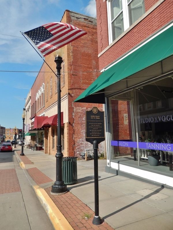 Hillis Block Marker. Click for full size. Hillis Block Marker image. Click for full size.