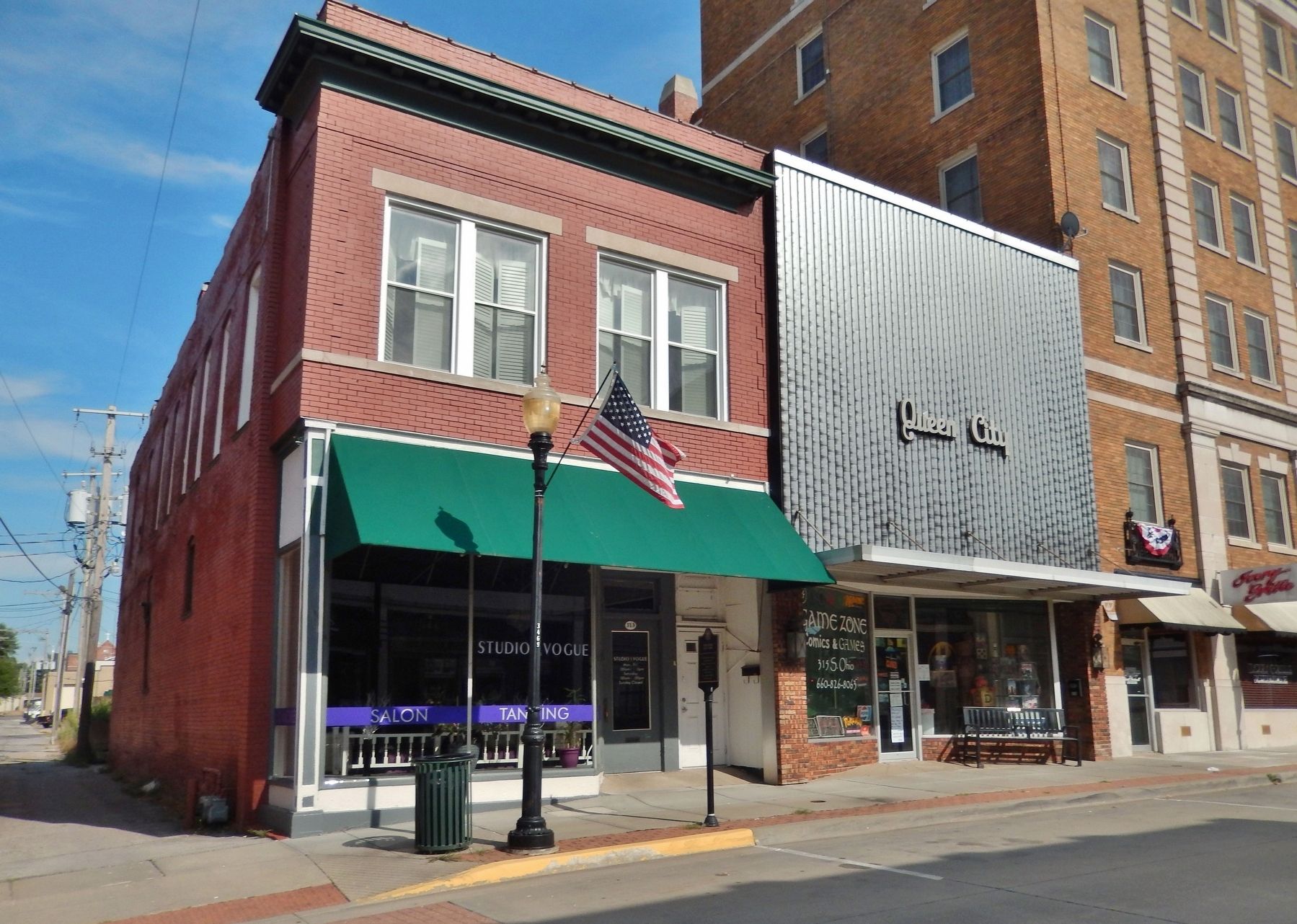 Hillis Block (<i>northwest elevation</i>). Click for full size. Hillis Block (<i>northwest elevation</i>) image. Click for full size.