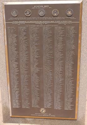 Korean War Marker image. Click for full size.