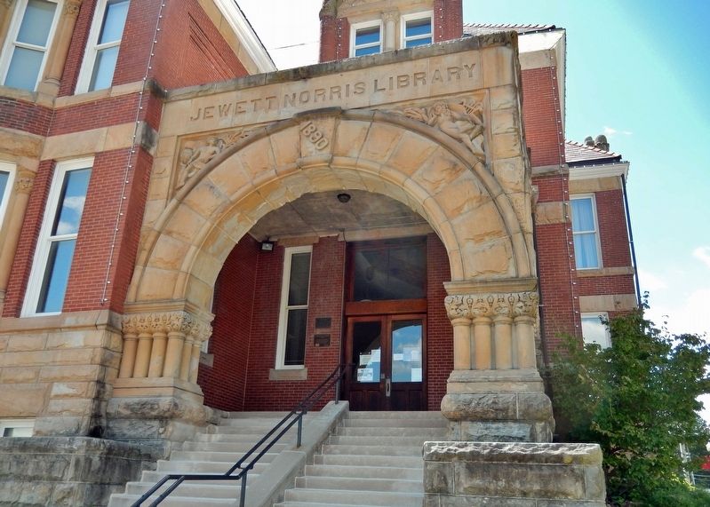 Grundy County Jewett Norris Library Entrance. Click for full size. Grundy County Jewett Norris Library Entrance image. Click for full size.