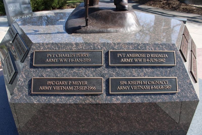 Pleasanton Veterans Memorial. Click for full size. Pleasanton Veterans Memorial image. Click for full size.