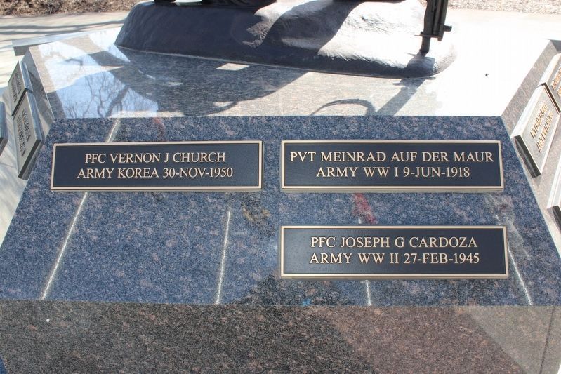 Pleasanton Veterans Memorial. Click for full size. Pleasanton Veterans Memorial image. Click for full size.