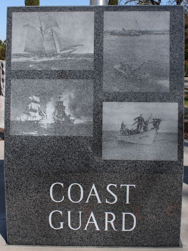 Coast Guard Marker. Click for full size. Coast Guard Marker image. Click for full size.
