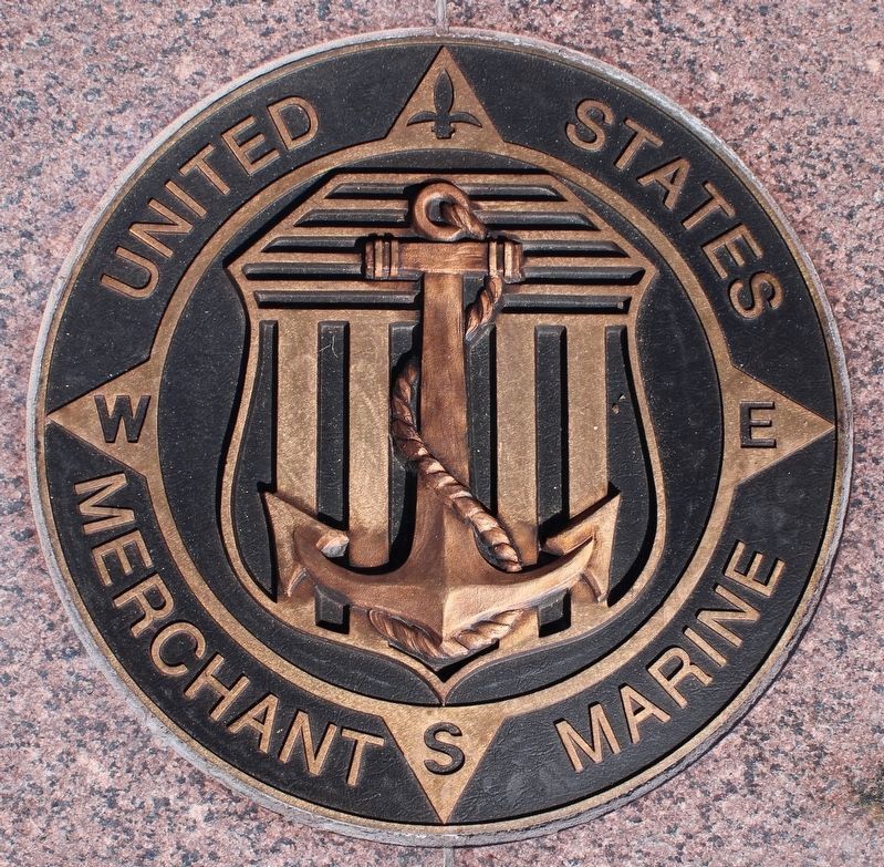Merchant Marines Medallion. Click for full size. Merchant Marines Medallion image. Click for full size.