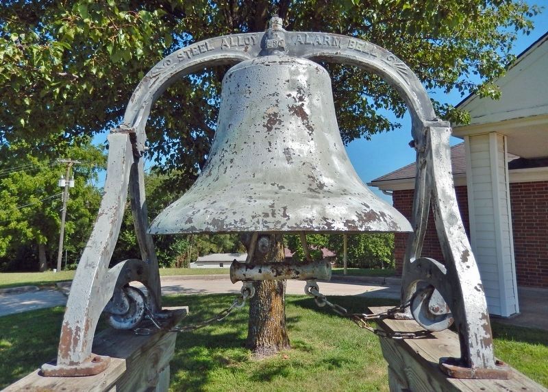 Water Tower Bell. Click for full size. Water Tower Bell image. Click for full size.