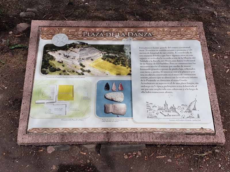 The Plaza of the Dancers Marker image. Click for full size.