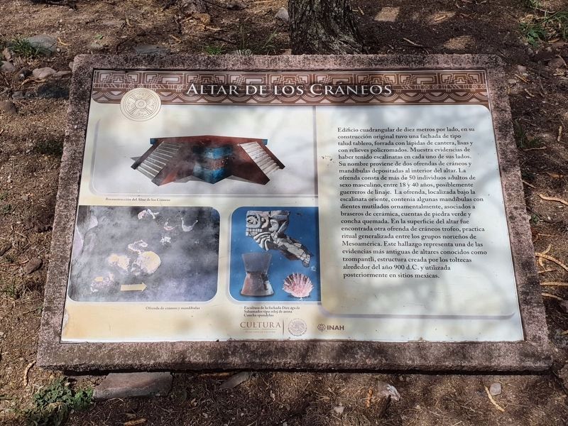 The Altar of the Skulls Marker. Click for full size. The Altar of the Skulls Marker image. Click for full size.